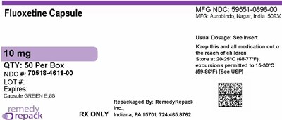 Mm1 (Fluoxetine 10mg 70518 4611 00)